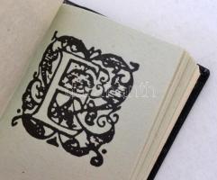 Iniciály a vinety z Gutgeselovej tlačiarne 1577-1977. Bardejov, 1977, Duklianske tlačiarne. Miniköny...