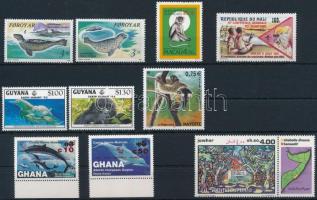 1981-2004 Animals 3 sets + 4 stamps, 1981-2004 Állat motívum 3 klf sor + 4 klf önálló érték