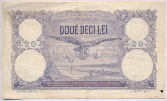 Románia 1920. 20L T:III
Romania 1920. 20 Lei C:F
Krause 20