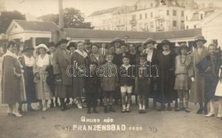 1922 Frantiskovy Lazne, Franzensbad; Georg Newald Fotograf group photo