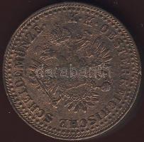 Ausztria/magyar verdejel 1851G 2Kr T:3+