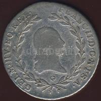 Ausztria/magyar verdejel 1803G 20Kr Ag II.Ferenc T:3/3-