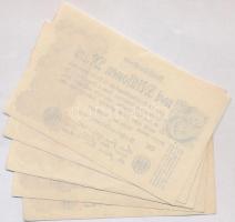 Németország / Weimari Köztársaság 1923. 2.000.000M (5x) T:II,III
Germany / Weimar Republic 1923. 2....