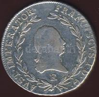 Ausztria/magyar verdejel 1809E 20Kr Ag II.Ferenc T:3+