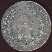 Ausztria/magyar verdejel 1814G 20Kr Ag II.Ferenc T:2+/3+