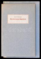 Ernst Weichert 2 db munkája: Der Dichter und die Jugend (é. n.); Von den treuen Begleitern. (1937). ...