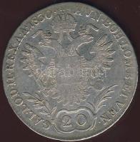 Ausztria/magyar verdejel 1830B 20Kr Ag II.Ferenc T:3