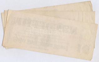 Németország / Weimari Köztársaság 1923. 10.000.000M (3x) T:III
Germany / Weimar Republic 1923. 10.0...
