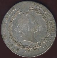 Ausztria/magyar verdejel 1830B 20Kr Ag II.Ferenc T:3
