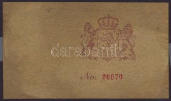 Holland India/Szumátra/Medan 1899. kereskedői bón 100$ T:I