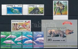 1981-2004 Állat motívum 2 klf sor + 1 blokk + 2 klf önálló érték, 1981-2004 Animals 2 sets + 1 block + 2 stamps