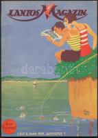 1929 A Lantos Magazin I. évfolyam 9. száma, képekkel illusztrált