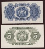 Bolívia 1928. 1B, 5B T:I