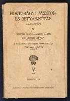 Hortobágyi pásztor és betyár-nóták. Dallamokkal. Gyűjtötte és magyarázattal elláta Dr. Ecsedi István. A dallamokat lejegyezte és magyarázta Bodnár Lajos. Debrecen, 1927, "Méliusz" Könyvkereskedés. Kiadói papírkötés, megviselt állapotban, a gerince ragasztott, a borító elvált a könyvtesttől, a fűzése meglazult, sérült.