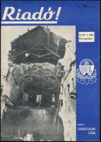 1943 A Riadó! A Légoltalmi Liga lapja VII. évfolyamának 17. száma