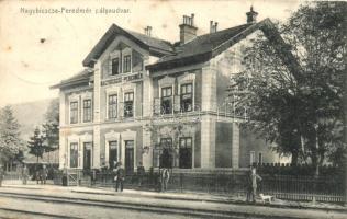 Nagybiccse-Peredmér, Bytca-Predmier; vasútállomás, kiadja Sonnenfeld Vilmos / railway station