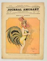 1904 A Journal Amusant, journal humoristique No. 243 - francia nyelvű vicclap, illusztrációkkal, 16p / French humor magazine