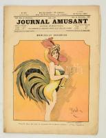 1904 A Journal Amusant, journal humoristique No. 243 - francia nyelvű vicclap, illusztrációkkal, 16p / French humor magazine