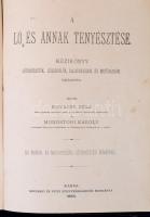 Kovácsy Béla, Monostori Károly: A ló és annak tenyésztése. Kézikönnyv lótenyésztők, lókedvelők, állatorvosok és mezőgazdák számára. Kassa, 1889, Koczányi és Vítéz, 742+1+10 p.+1 térkép (Magyarország lótenyésztési térképe.) Első kiadás. Javított gerincű kopottas modern félvászon kötés, 113/114 és a 115/116 oldalakat restaurálták, a címoldal és a tartalom a könyv végére van bekötve, számos szövegközti ábrával illusztrálva.