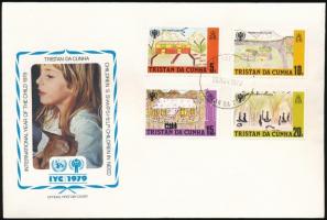 Nemzetközi Gyermekév 6 klf FDC International Children's Year 6 FDC