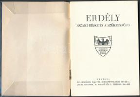 cca 1941 Erdély északi része és a Székelyföld, szállodák, panziók és villák prospektusa, az Országos...