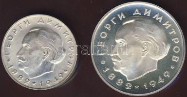 Bulgária 1964. 2L Ag + 5L Ag "Dimitrov" pár T:PP 10.000 db + 20.000 db!