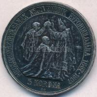 1907KB 5K Ag "Ferenc József koronázásának 40. évfordulója" T:2,2- kis ph.
Adamo K7.1