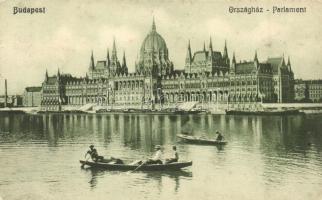 Budapest - 3 db régi képeslap köztük dombornyomott litho lap / - 3 pre-1945 postcards, with Emb. lit...