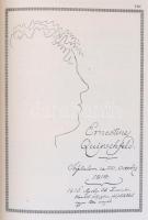 Kazinczy Ferenc: Árnyékrajzolatok 1784-1814. Bp., 1928, Egyetemi Nyomda. Félvászon kötésben, jó álla...