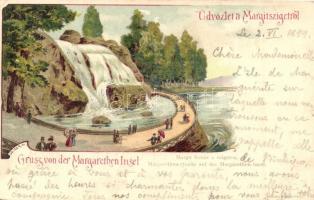 5 db RÉGI litho városképes lap a Történelmi Magyarország területéről Geiger Richárd szignóval; Temes...