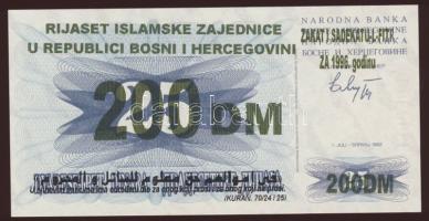 Bosznia és Hercegovina 1996. iszlám 25D/200DM fny-sal T:I