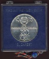 1975. 200Ft Ag "Felszabadulás" T:BU eredeti plombált MNB tokban!