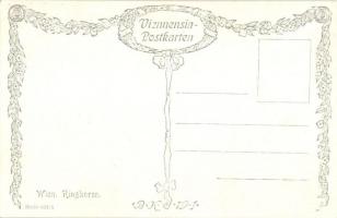 2 db RÉGI bécsi művészlap K. Feierteg szignóval / 2 pre-1945 Viennese art postcards with K. Feiertag...