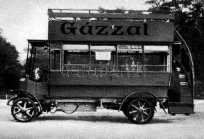 7 db MODERN használatlan magyar közlekedési eszköz képeslap, gőzmozdony, villamos, busz, automobil /...