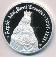 2007. 5000Ft Ag "Árpád-házi Szent Erzsébet" (31,53g/0.925/38,61mm) T:PP 
Adamo EM213