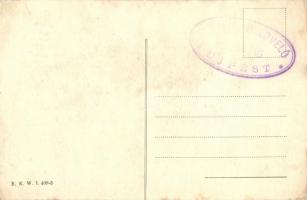 Reiseerlebnisse von Karl May. Winnetou, Old Shatterhand / 2 art postcards, B.K.W.I. 409-2-3. s: Stro...