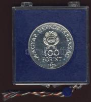 1972. 100Ft Ag "Budapest" T:BU eredeti plombált MNB tokban!
