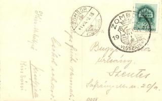 1941 Zombor, Sombor; Turner István parkvendéglője / Turner's park restaurant / 'Zombor vis...