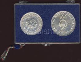 1973. 50Ft Ag + 100Ft "Petőfi" T:BU eredeti plombált MNB tokban!