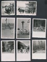 Vas Zoltán (1903-1983) kommunista politikus, író kirándulásokon készült fotói az 1940-50-es évekből....