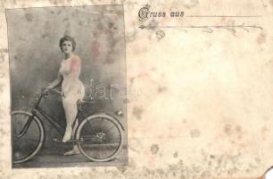 8 db RÉGI használatlan sérült motívumlap; finoman erotikus és romantikus lapok köztük kettő db Chima...