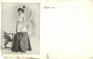 8 db RÉGI használatlan sérült motívumlap; finoman erotikus és romantikus lapok köztük kettő db Chima...