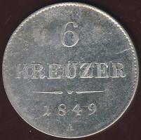 Ausztria 1848A 6Kr Ag T:2- k pici ph