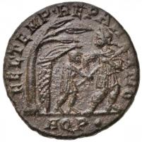 Római Birodalom / Aquileia / II. Constantius 348-350. AE3 (3,58g) T:2 / 
Roman Empire / Aquileia / ...