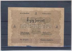 1848. 1Ft Kossuth Bankó T:III- papírhiány  Adamo G104