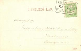 Kovácspatak, Kovacov; Otthon Villa, kiadja Wallfisch S. / villa