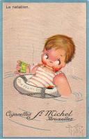 Cigarettes St.Michel (EK) C Litho s:Beatrice Mallet