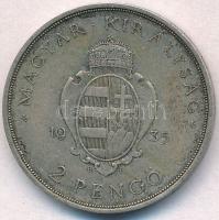 1935. 2P Ag "Pázmány" T:2
Adamo P7