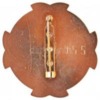 Nagy-Britannia 2006. "Emlékezzünk október 23-ra - 1956-2006" aranyozott, zománcozott fém j...