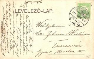 Taracz-part, Teresva, Máramaros; Erdei rakpart faúsztatás, kiadja Wizner és Dávid / wood transport